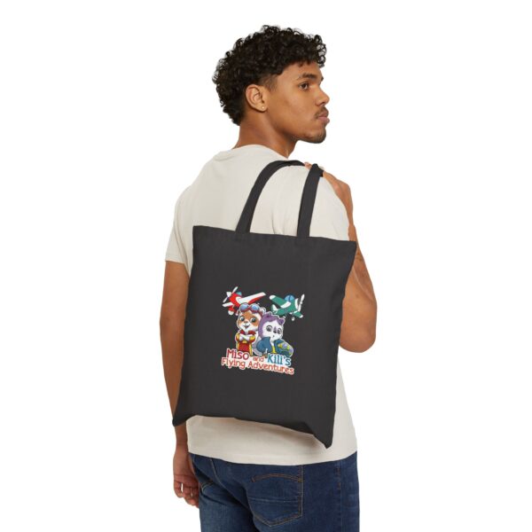 Miso and Kili Canvas Tote Bag