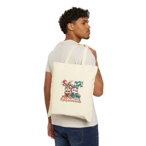 Miso and Kili Canvas Tote Bag - Image 9