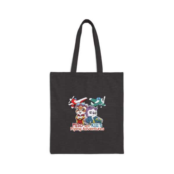 Miso and Kili Canvas Tote Bag - Image 3