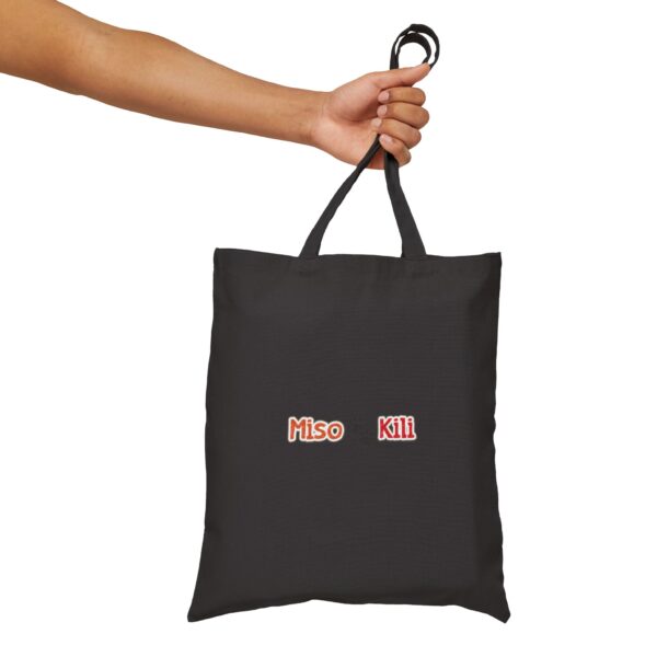 Miso and Kili Canvas Tote Bag - Image 5