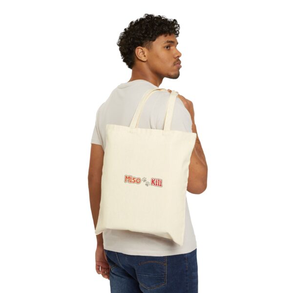 Miso and Kili Canvas Tote Bag - Image 12